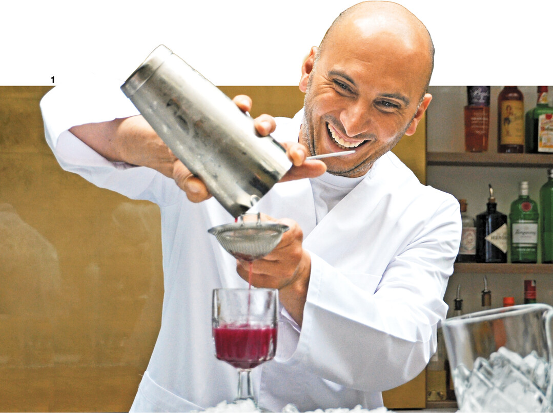 Domenico Termine mixt munter regionale mit internationalen Spirituosen.