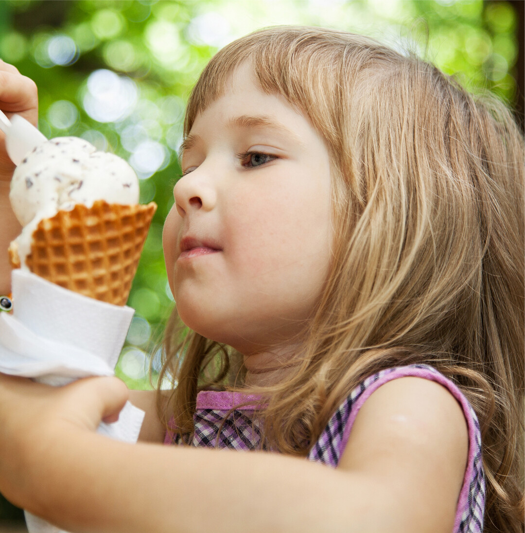 Eis mit weniger Zucker Speiseeis enth�lt zwischen 20 und 30 Gramm Zucker pro 100 Gramm. Der Zucker macht die k�hle Nascherei nicht nur s��, sondern verleiht auch Struktur und Cremigkeit. Wird Zucker reduziert, ver�ndert sich auch das Mundgef�hl. Das verringert die Akzeptanz bei den Konsumierenden. Forschende der Technischen Universit�t (TU) Berlin und des Karlsruher Instituts f�r Technologie (KIT) arbeiten daran, dieses Problem zu l�sen. Zucker soll durch Ballaststoffe aus faserreichen Nebenprodukten der Lebensmittelherstellung wie Erbsenschalen oder M�hrenfasern ersetzt werden. Damit w�rden zugleich sonst als Abfall entsorgte Gem�sereste noch verwertet. Es ist bereits bekannt, dass derartige Materialien �ber eine verbesserte Wasserbindung die Struktur und das Mundgef�hl verschiedener Lebensmittel positiv beeinflussen k�nnen und auf diese Weise eine Reduktion von Zucker erm�glichen", erkl�rt Prof. Dr. Stephan Drusch der TU Berlin. Aus ern�hrungsphysiologischer Sicht gelten sie wegen ihrer pr�biotischen Wirkung, also ihres Gehalts an unverdaulichen Inhaltsstoffen, aber immer noch als Ballaststoffe." Bis dieser Ansatz in die Praxis umgesetzt wird, gibt es aber noch viel zu tun. Jedes Fasermaterial hat sein eigenes Kohlenhydratprofil, auf das der Prozess angepasst werden muss. Anschlie�end wird die pr�biotische Wirksamkeit untersucht. Ziel ist, zuk�nftig eine breite Palette an pflanzlichen Nebenprodukten der Lebensmittelindustrie bei der Herstellung von Speiseeis einzusetzen. BZfE, Heike Kreutz