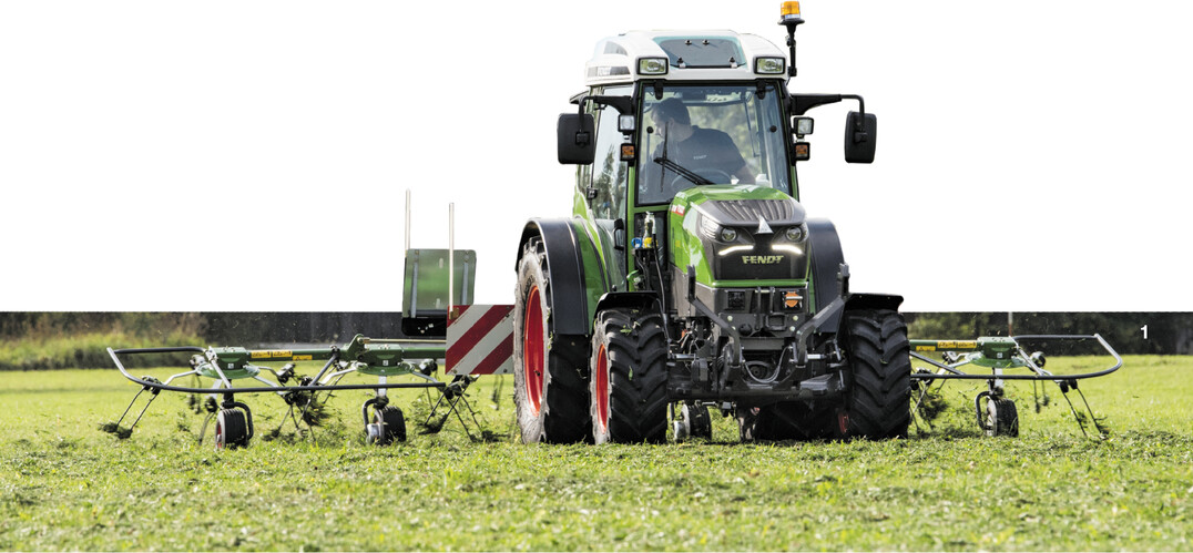 Der Fendt e100Vario mit Elektroantrieb soll 2024 in Serie gehen.