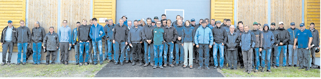 Landwirte beim Maistag in Seedorf.