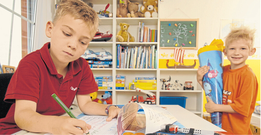 Damit Schulanf�nger erfolgreich lesen und schreiben lernen, sollten sie gut h�ren und sprechen k�nnen.