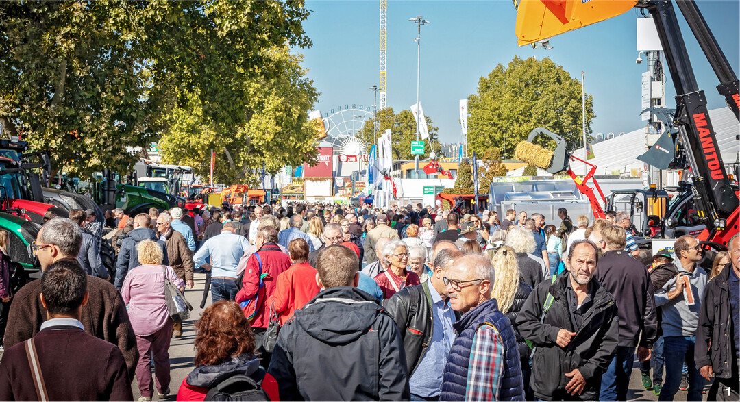 Auf dem 130.000 Quadratmeter gro�en Messegel�nde warten rund 500 Aussteller auf entspannte G�ste.