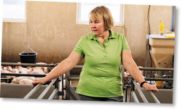 In der soziale Absicherung der B�uerin klaffen oft gro�e L�cken.