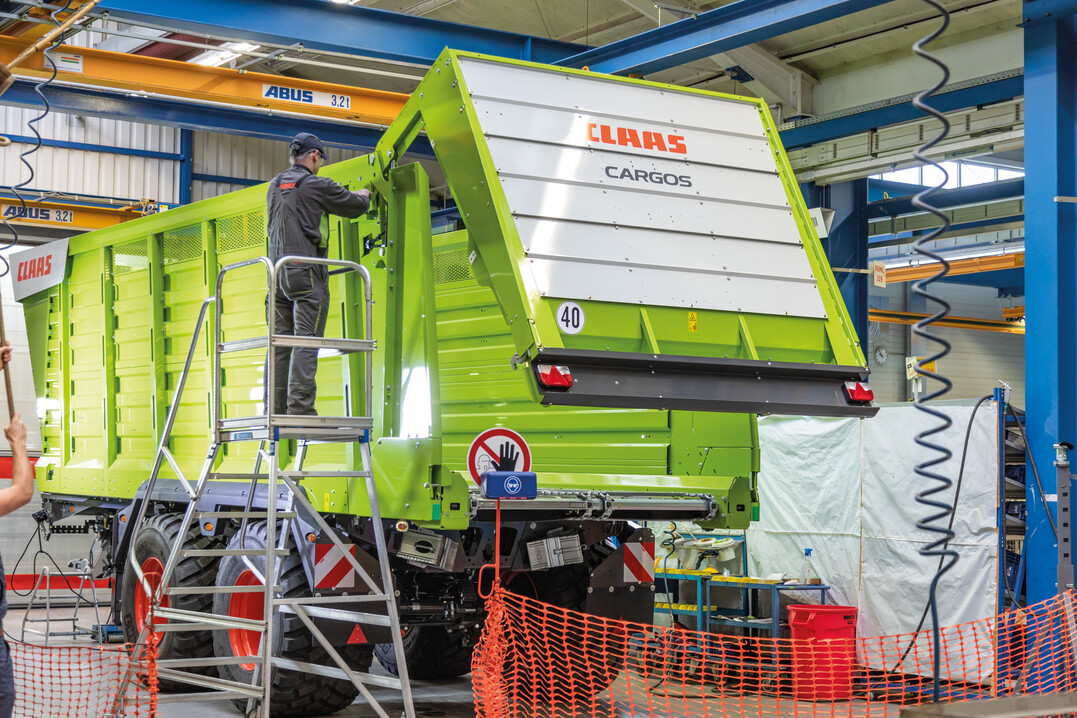 Claas stellt die Produktion von Ladewagen zum Ende der Saison ein.