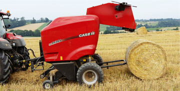 Überarbeitet: Die Rundballenpresse RB 344.