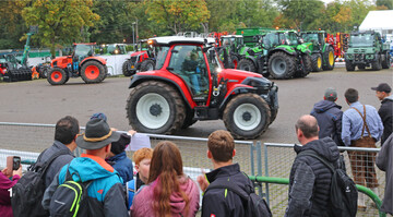 Das Schlepperfahren war gut besucht.