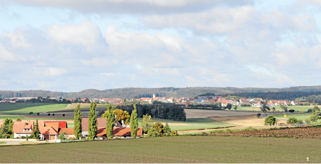 Die Landschaft, die genau der Definition des L�ndlichen Raums entspricht.