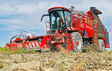 Die Reinigungsfl�che der Siebsterne wurde um 7,5 Prozent erh�ht und die Hydraulikleistung optimiert.�