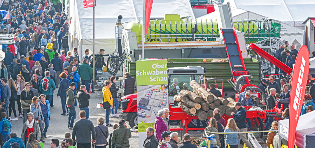 Der landwirtschaftliche Teil der Oberschwabenschau �ffnet in diesem Jahr erst ein paar Tage sp�ter mit der Agraria.�