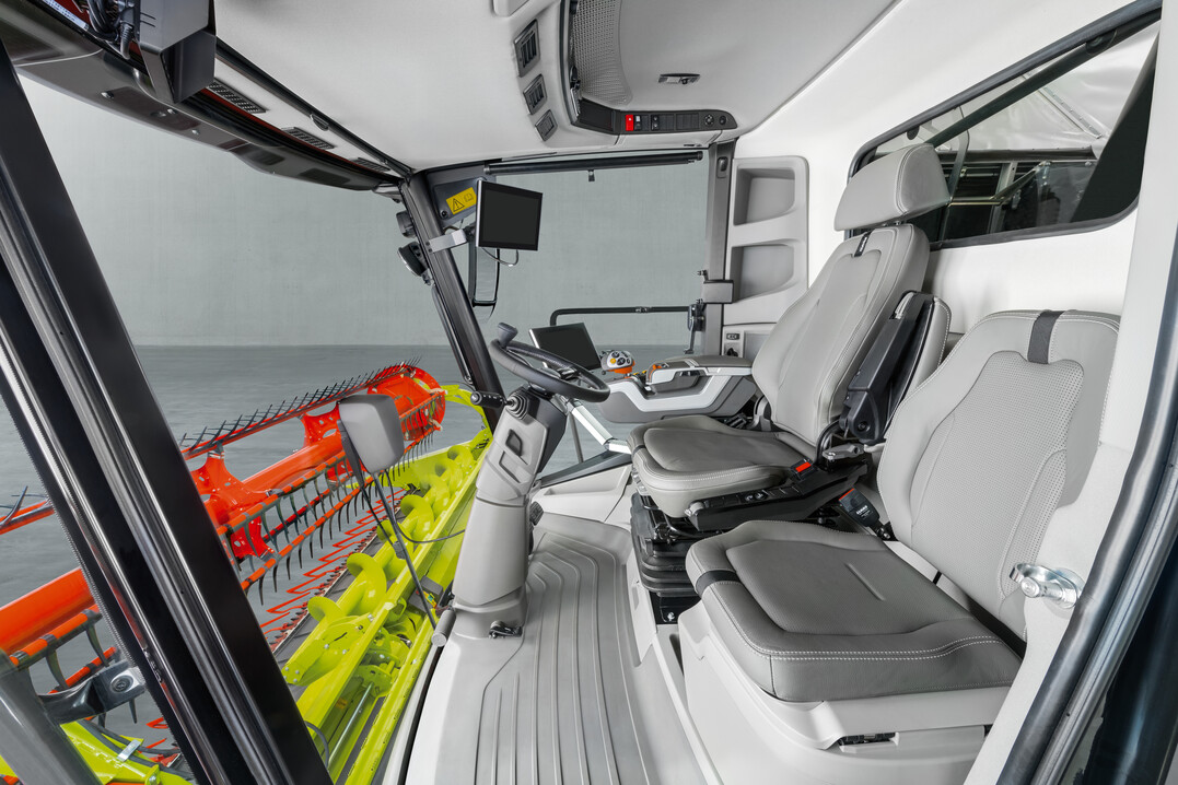 Die Kabine wurde neu gestaltet.