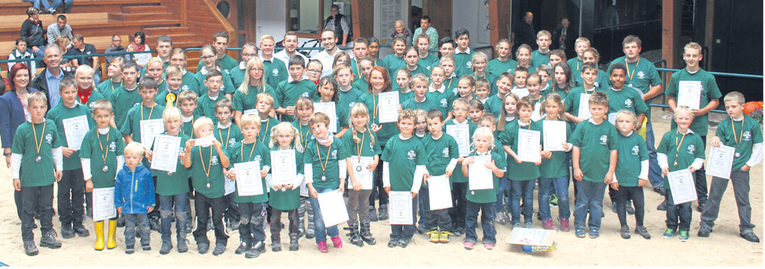 Der baden-w�rttembergische Z�chternachwuchs in Bad Waldsee.