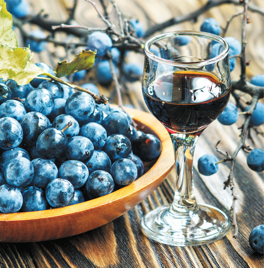 Die Zubereitung von Lik�r ist recht einfach. Alle Zutaten werden gemischt, zum Durchziehen in einem Glas gelagert und am Schluss filtriert. Das Filtrat ist der fertige Lik�r. Dazu braucht es Alkohol, S��ungs- mittel und zum Aromatisieren Gew�rze, Bl�ten, Kr�uter oder Fr�chte, wie jetzt im Herbst die Schlehen. Fast 50 Rezepte f�r Lik�re aus Garten, Wald und Wiese" von Fr�hling bis Winter hat Susanne Oettle in einem Buch im Verlag Ulmer zusammengestellt (www.ulmer.de).