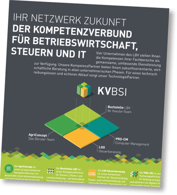 Gebündelte Kompetenz für landwirtschaftliche Betriebe.