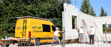 Wolf System montiert zügig und fachgerecht.