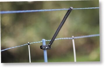 Schafnetz mit dem Abstandhalter AKO Wolfstopp.