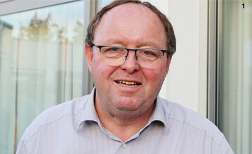 Michael Sailer gibt sich �berzeugt, dass zur Ernte 2023 das Dinkgelangebot sinkt und sich der Markt dreht.