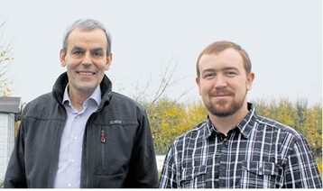 Von der Erfahrung Friedrich Gackstatters (l.) konnte in diesem Jahr Viktor Molodcsov aus Woronesch profitieren.