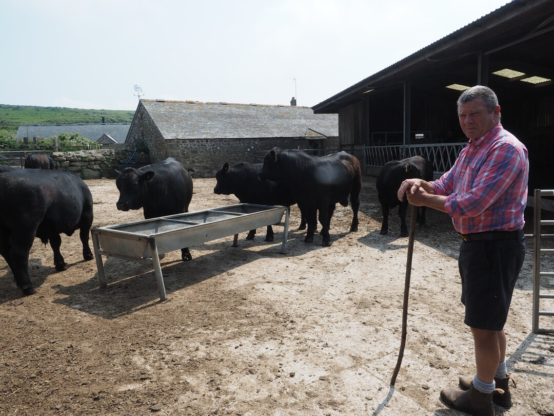 Mark Pilcher ist Rinderz�chter in Cornwall und Sohn der Schriftstellerin Rosamunde Pilcher.