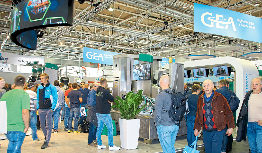 Die Stimmung unter den Milchviehhaltern scheint gut zu sein. Auf der Messe konnten sich die Melktechnikhersteller �ber volle Messest�nde freuen. Automation und Digitalisierung sind gefragter denn je.