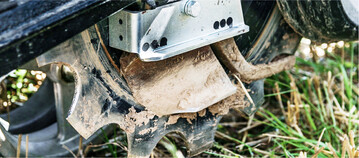 Das Cross-Slot System erm�glicht relativ sichere Feldaufg�nge bei der Direktsaat.