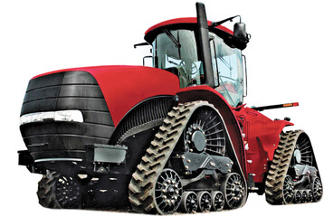 BKT bietet ab sofort auch Laufbänder für Traktoren an.