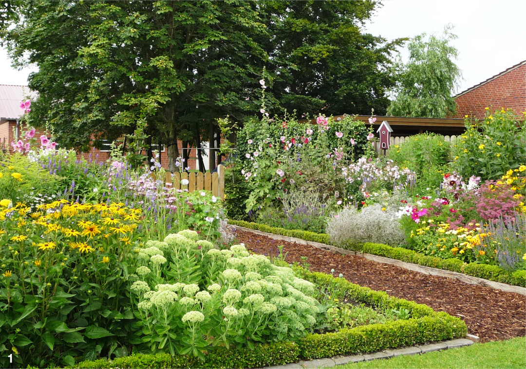 Staudenbeete machen viel Arbeit und kosten Geld  danach sehen sie aber toll aus.