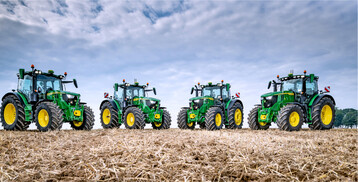 John Deere pr�sentiert seine neue Serie 6R.