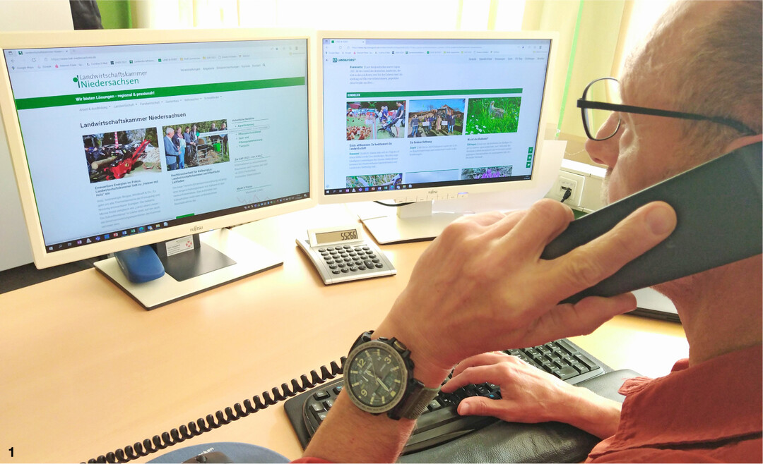 Ein zweiter Monitor steigert die Effizienz.