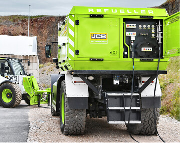 Die erste mobile Wasserstofftankstelle geht an den Start.