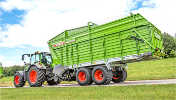 Kommen bald aus Wolfenbüttel: Die Ladewagen von Fendt.