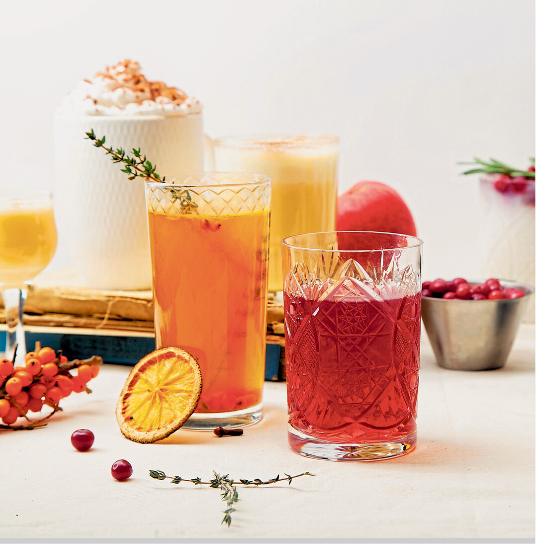 Ein Becher hei�e Schokolade mit feiner Sahnehaube, ein Glas duftender Gl�hwein oder ein w�rmender Drink aus Vitamin C reichen S�ften  das ist jetzt, in der oft stressigen Vorweihnachtszeit, genau das Richtige zum Genie�en und Entspannen.