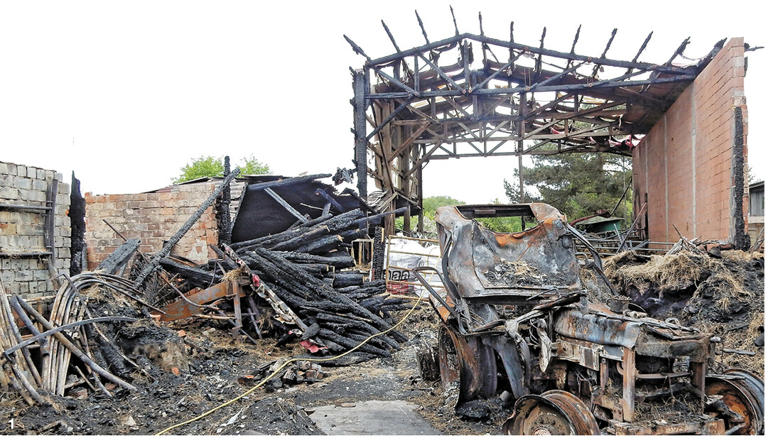 Damit der Betrieb nicht durch einen Brand in existenzielle N�te kommt, sollten St�lle und sonstige Geb�ude mindestens einmal im Jahr auf einen funktionsf�higen Brandschutz kontrolliert werden.