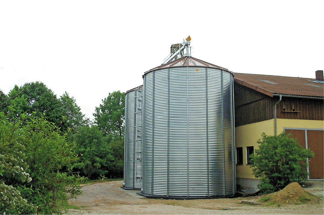 Au�ensilos zeichnen sich durch g�nstige hygienische Bedingungen und eine leichte Reinigung aus.