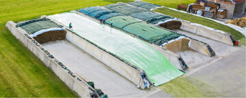 Die Silofolie ist nach Gebrauch zu 100 Prozent recyclebar.