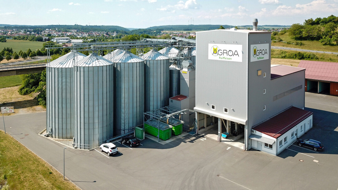 Der Agrarstandort der Agroa in Buchen im Odenwald. Die Synergieeffekte der Fusion zeigen sich in der Bilanz, unter anderem im Schuldenabbau.