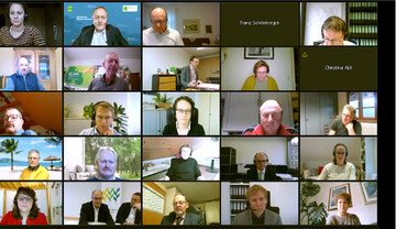 Vorstandssitzung im Landesbauernverband.