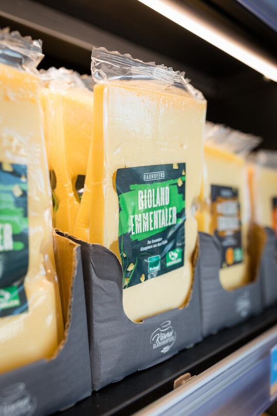Rund ein Viertel der Bauhofer-Käse sind Bioland-Käse.