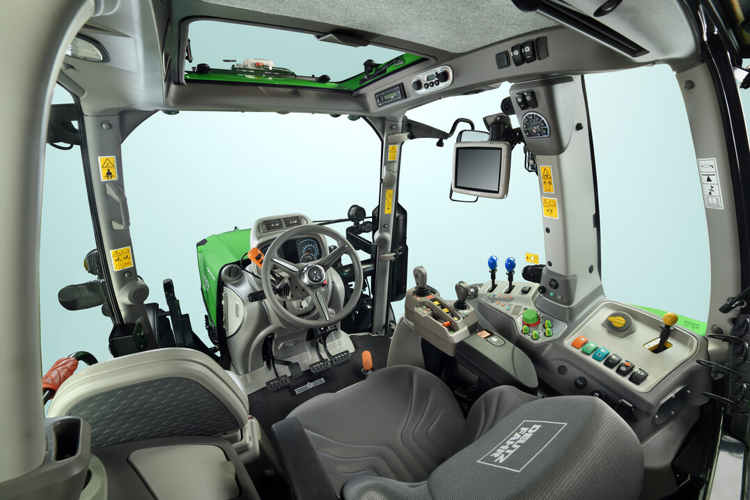 Die Kabine der neuen Deutz-Fahr Serie 6.4.