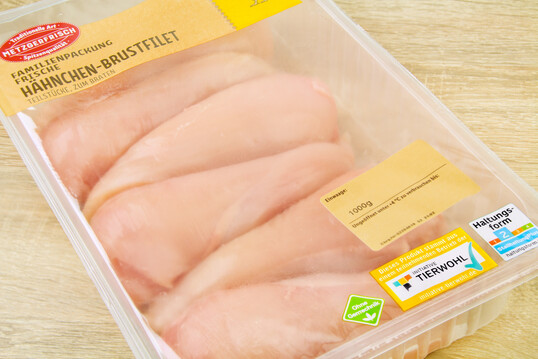 Der Gro�teil des Gefl�gelfleischs in den Superm�rkten stammt aus der Haltungsform 2.