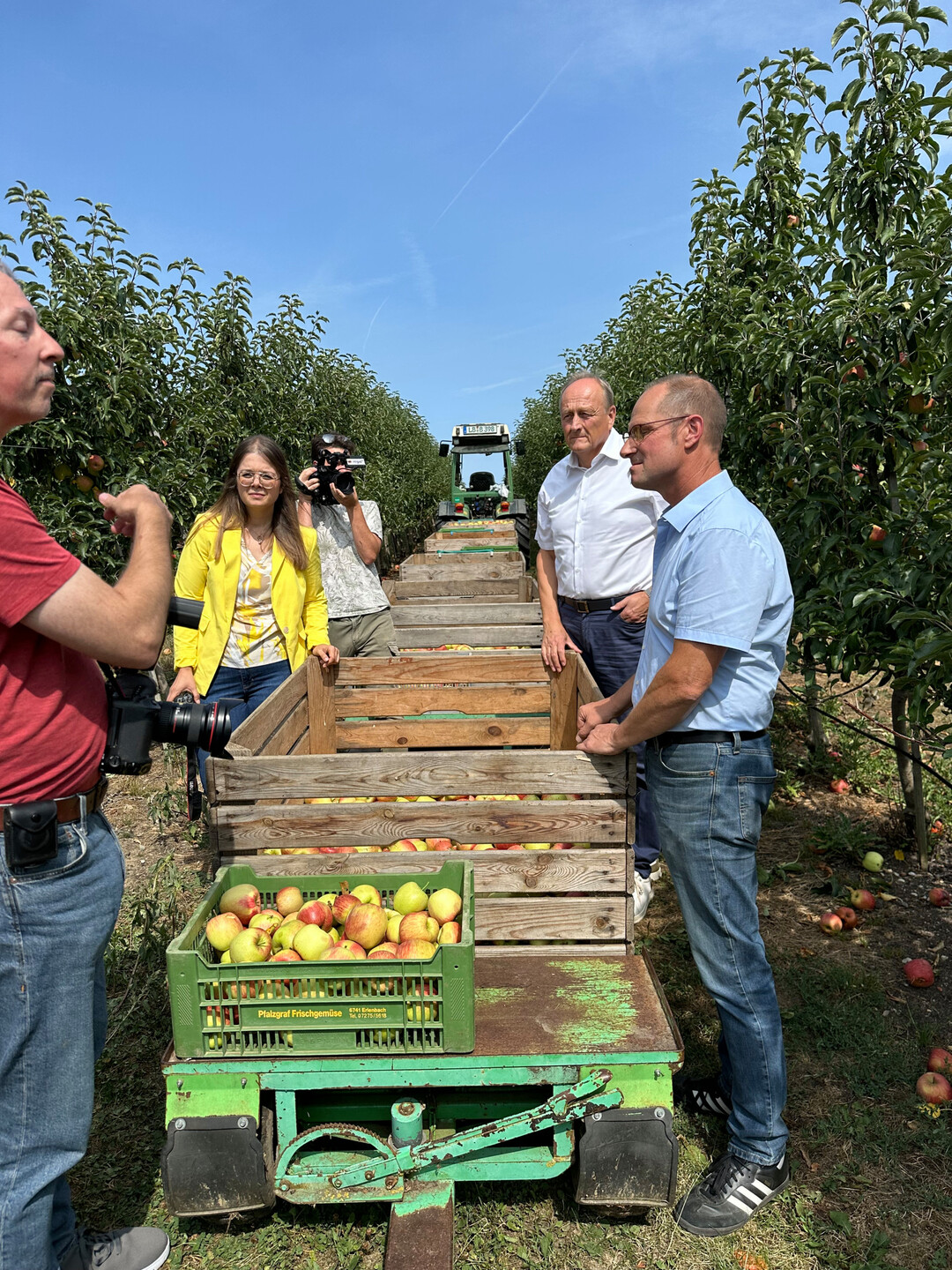 Erntepressekonferenz des Landesbauernverbandes 2024.