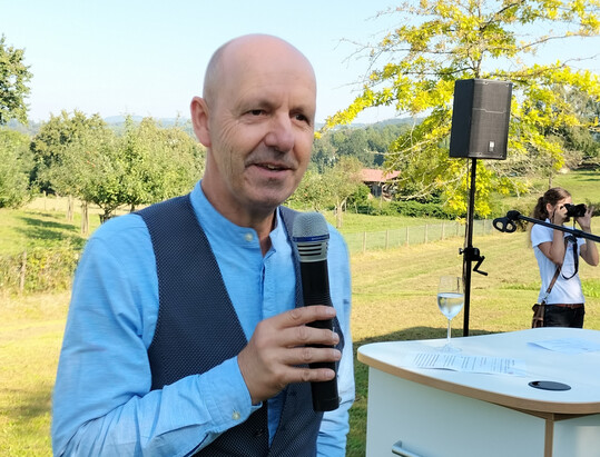 Erich Röhrenbach, Vorsitzender der Obstregion Bodensee