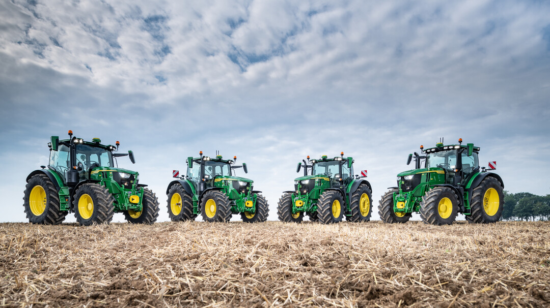  John Deere pr�sentiert seine neue Serie 6R. 