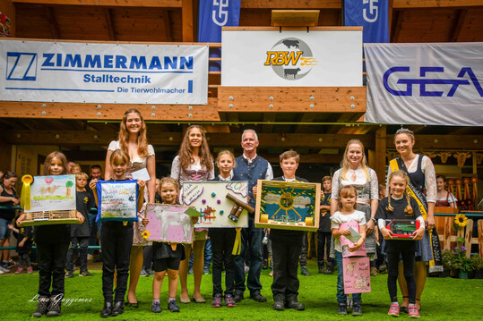 Der Design-Award wurde f�r die sch�nste Stalltafel verliehen.