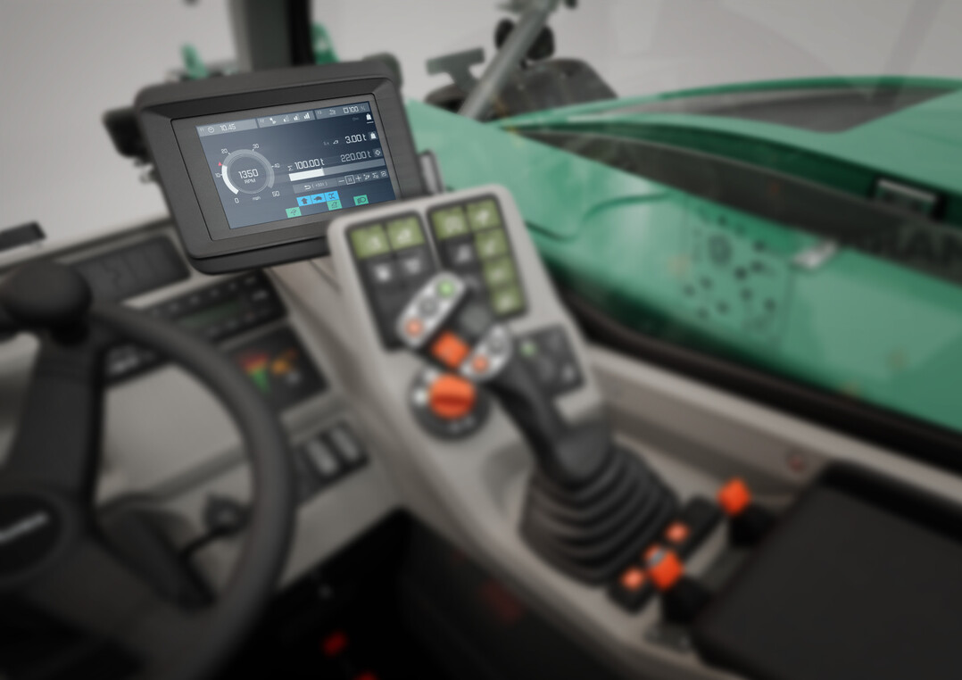 Mit dem Teleskoplader KT316 des Herstellers Kramer Werke kann ein dynamisches Wiegesystem in eine teleskopierbare Ladeanlage integriert werden.