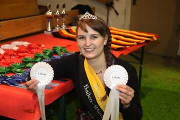 Die amtierende K�nigin Bianca Traut