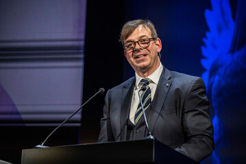 1 DLG-Pr�sident Hubertus Paetow forderte in seiner Rede zur Er�ffnung der EuroTier 2024 eine Zeitenwende auch f�r die Agrarwirtschaft.