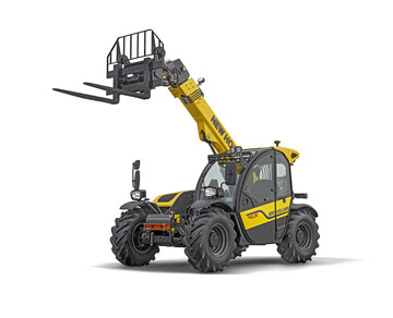 Der Teleskoplader TH6.26 ist kompakt gebaut.