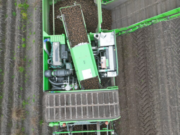 F�r den Puma 4.0 von AVR gibt es jetzt ein�Gr��enmesssystem�f�r Kartoffeln.