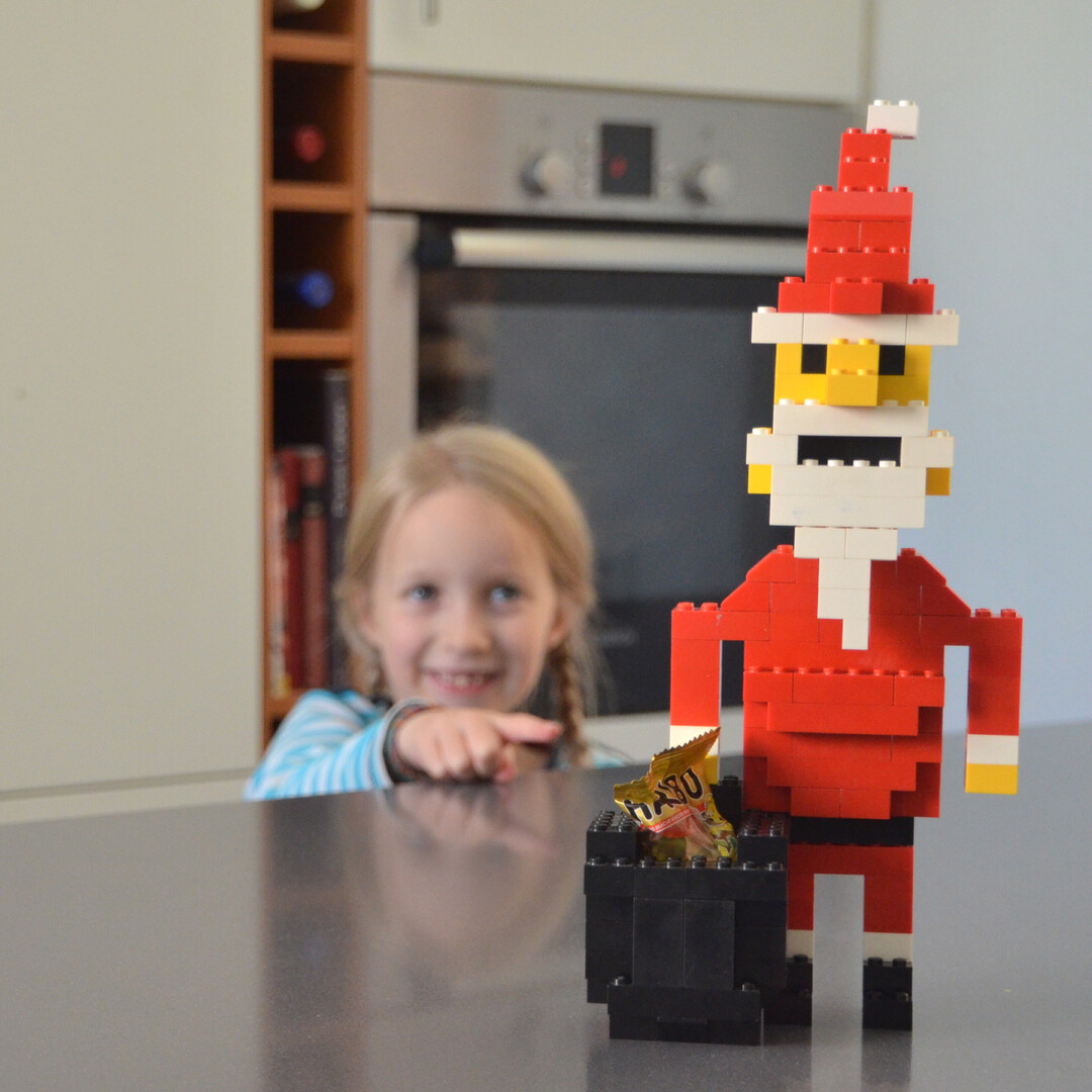 Nikolaus aus Lego.