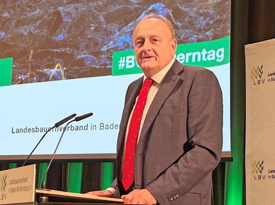 Mitgliederversammlung im Landesbauernverband Baden-Württemberg 2024.